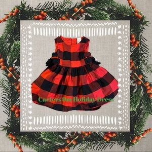 EUC 9M Carters Holiday Dress